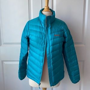 Marmot down coat, size Med